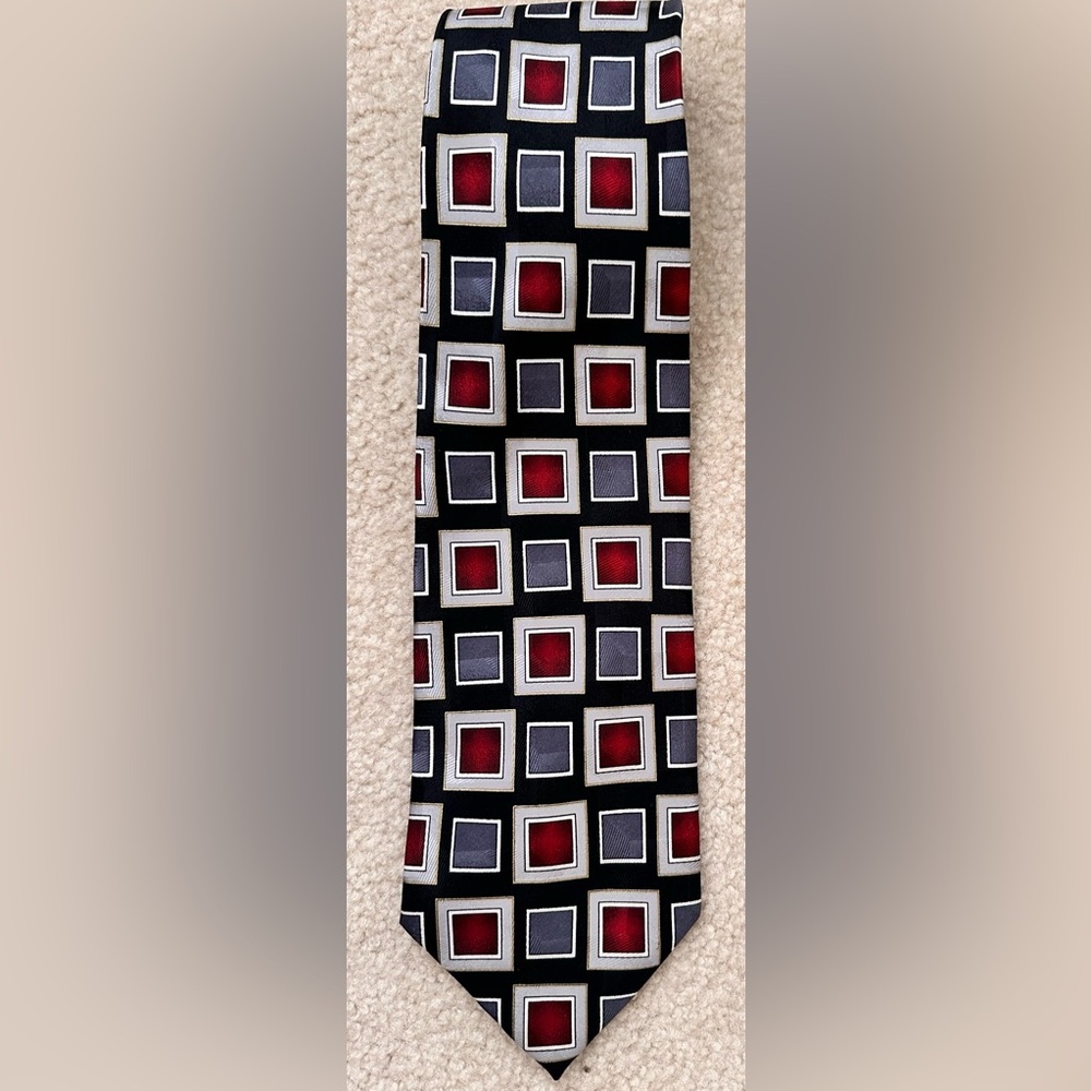 Men’s Facets Silk Tie